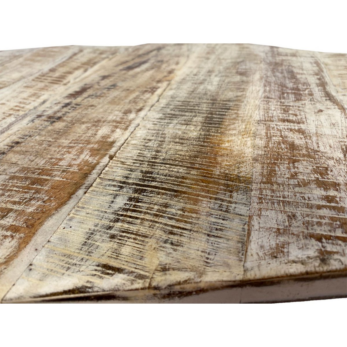 Zije tafel 56 x 47 cm woonkamer tafel salontafel mooi metalen frame zwart - wit wit wit