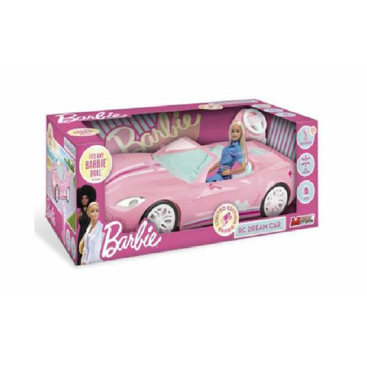 Politiewagen op Afstandsbediening Unice Toys Barbie Dream 1:10 40 x 17,5 x 12,5 cm