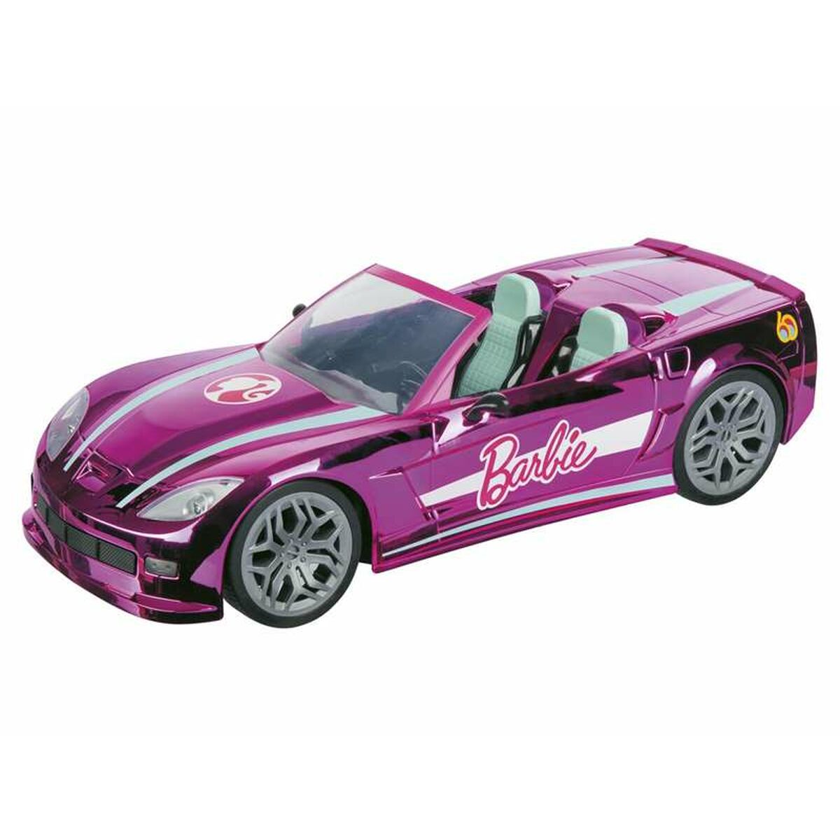 Politiewagen op Afstandsbediening Barbie Dream car 1:10 40 x 17,5 x 12,5 cm