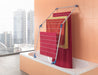 Metaltex Cervino Badkuipdroogrek 10 M Drooglengte Wit/Blauw