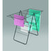 Metaltex Rotterdam Droogrek 25 M Drooglijn 134X58X98 Cm Zwart