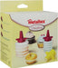 Metaltex Decoratieset Dolceforno 9 X 7 Cm Transparant