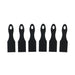 Metaltex Gourmetspatels 14 Cm 6 Stuks Zwart/Nylon