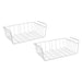 Metaltex Babette Hangmanden 40X26X14 Cm 2 Stuks Wit