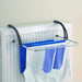 Metaltex Favonio Radiator-Balkon Droogrek 3 M Drooglijn Zilver/Zwart