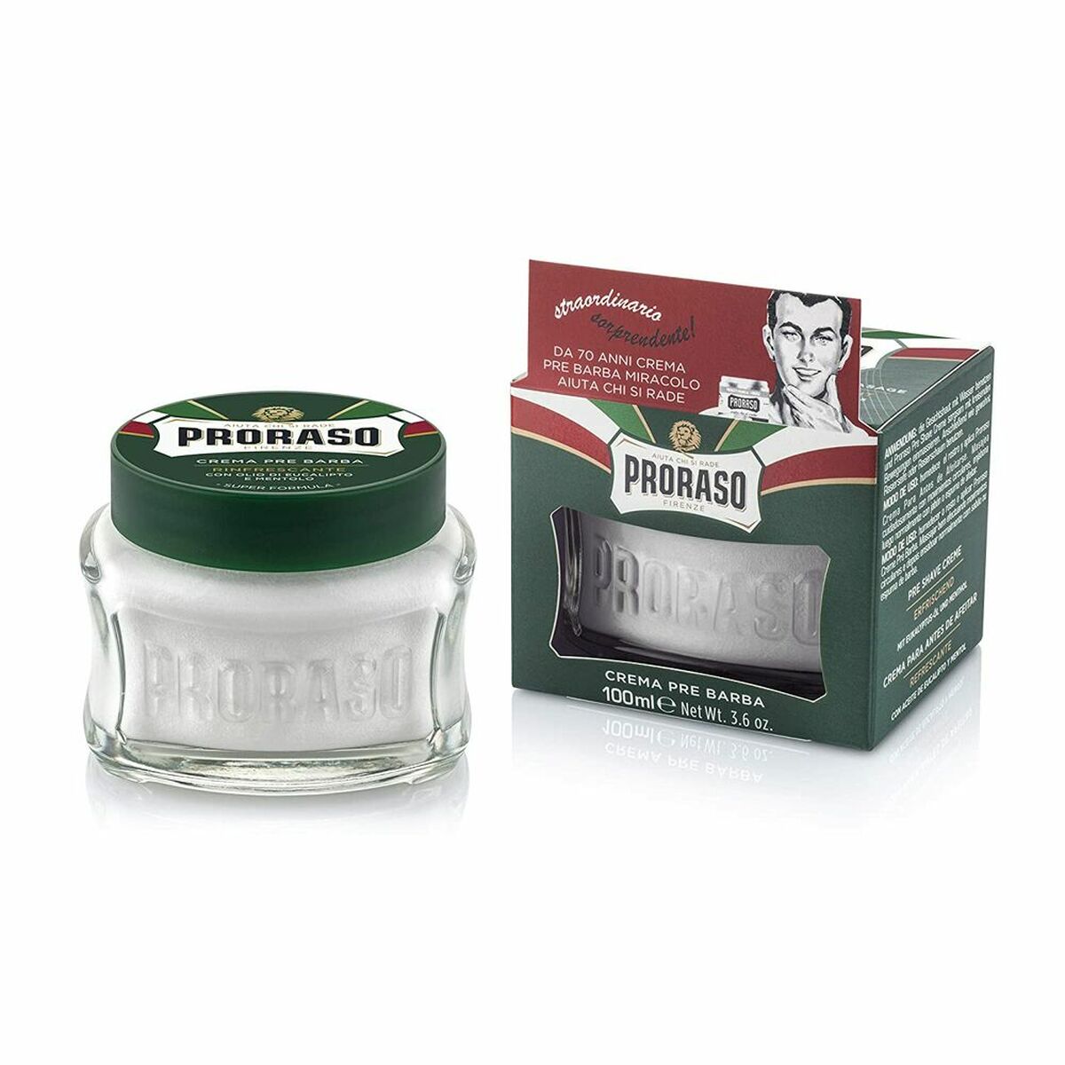 Scheerschuim Classic Proraso Green