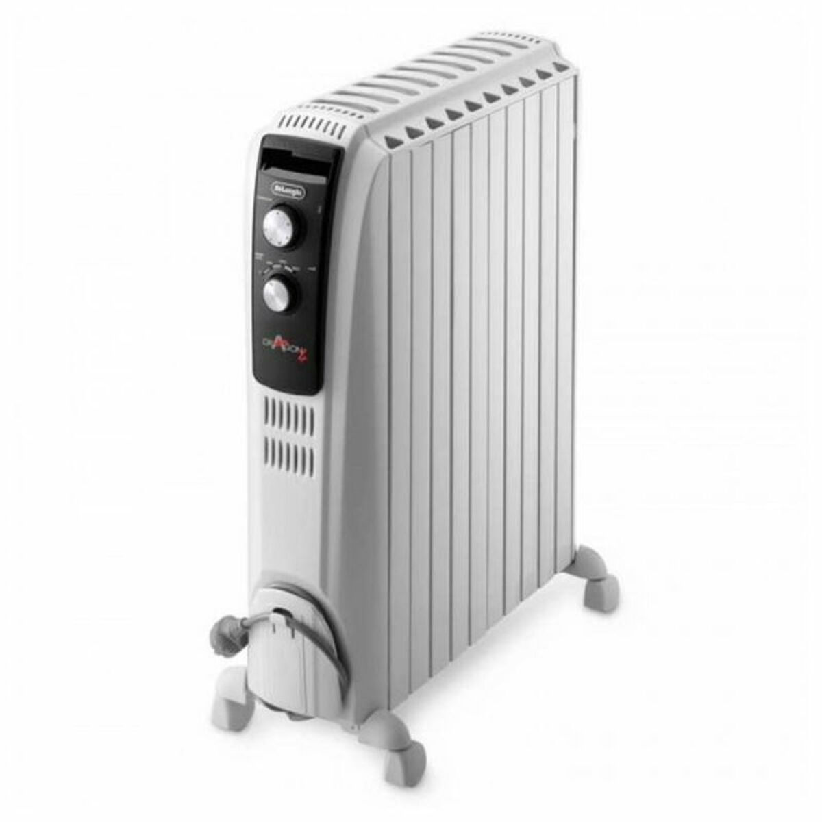 Olieradiator (10 kamers) DeLonghi Wit 2500 W