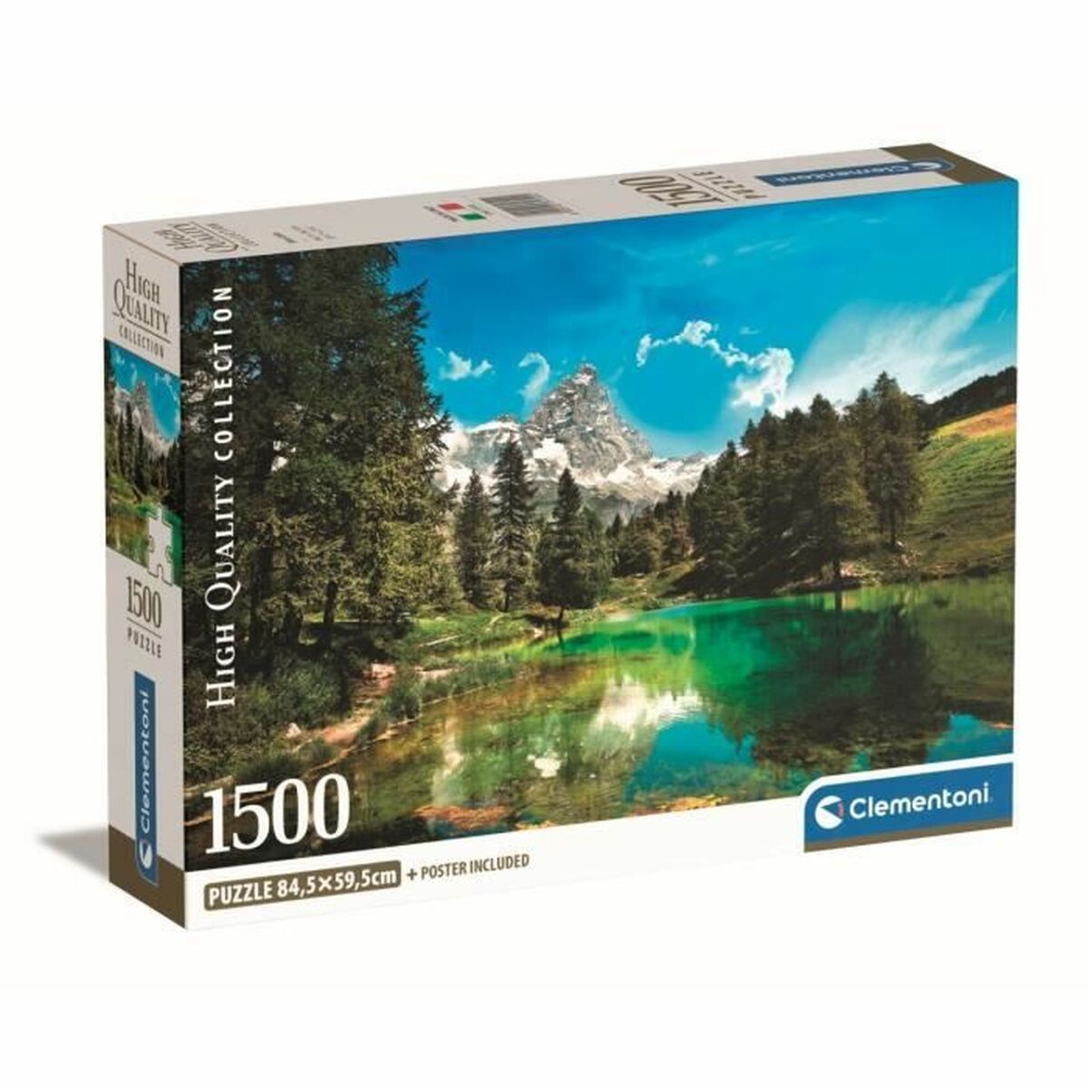 Puzzel Clementoni Blue Lake 1500 Onderdelen