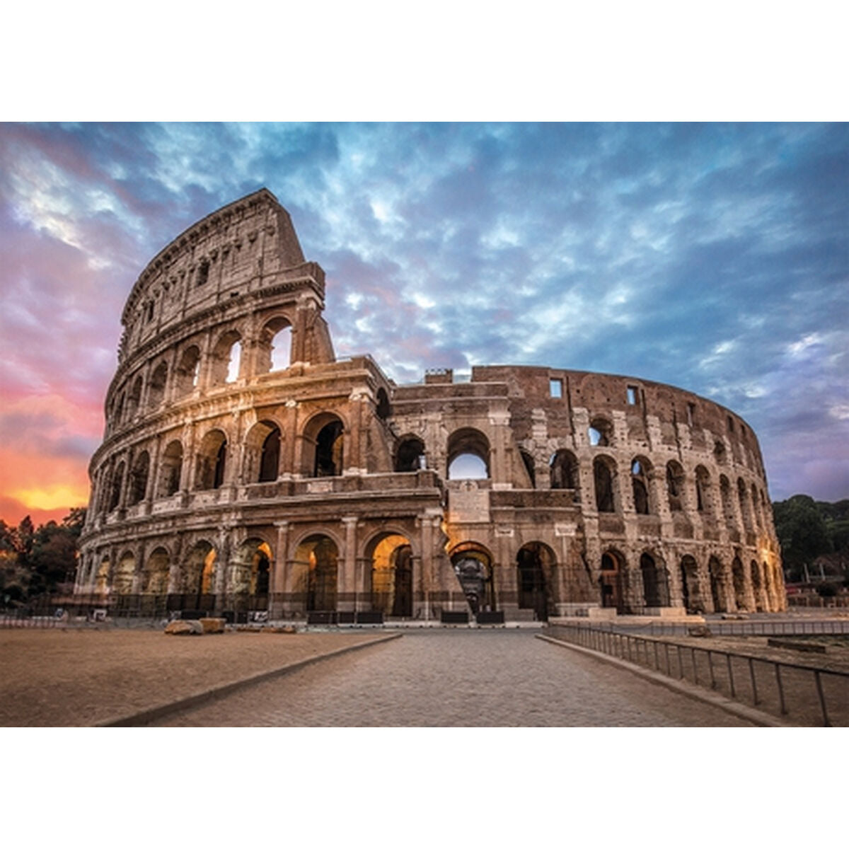 Puzzel Clementoni 33548 Colosseum Sunrise - Rome 3000 Onderdelen