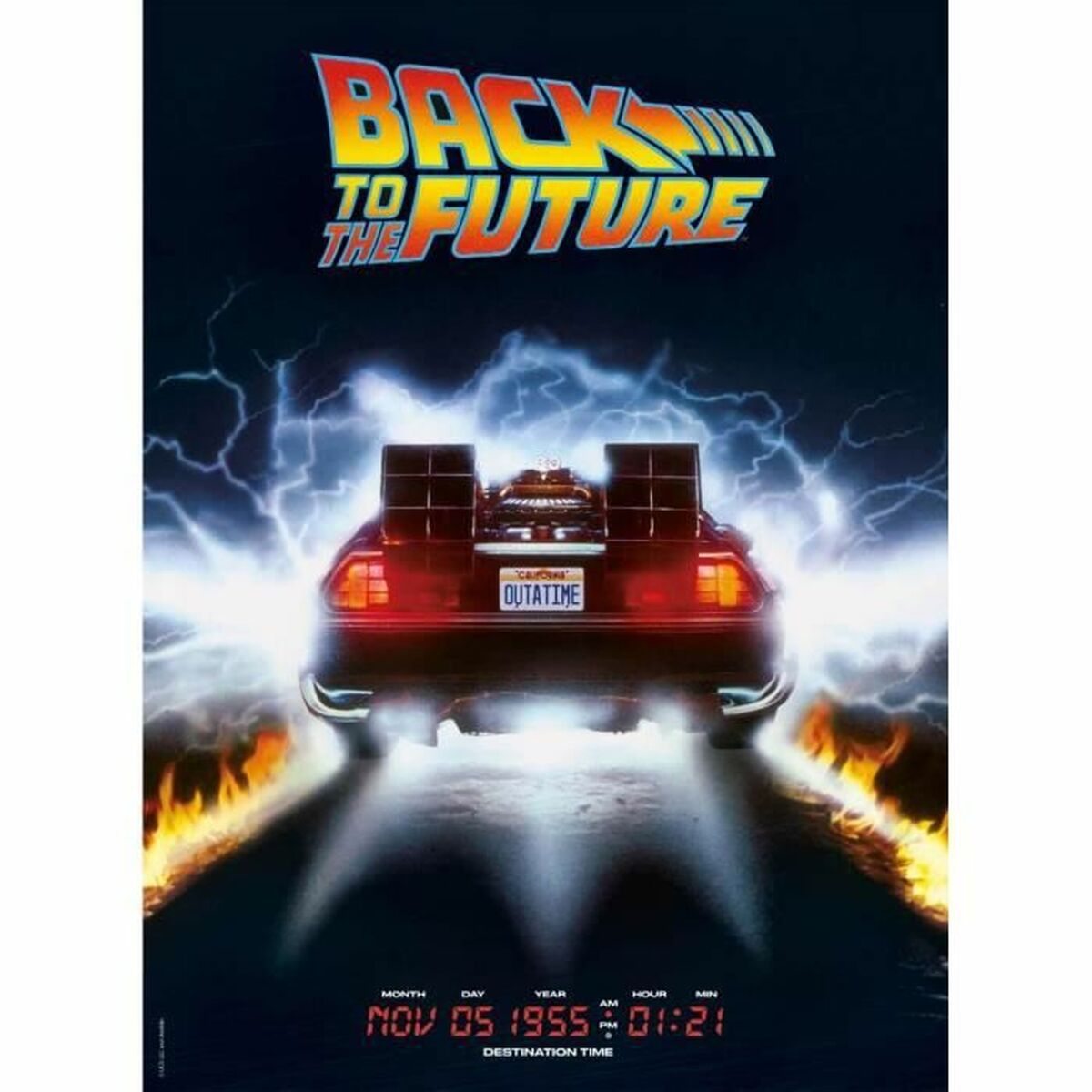 Puzzel Clementoni Cult Movies - Back to the Future 500 Onderdelen