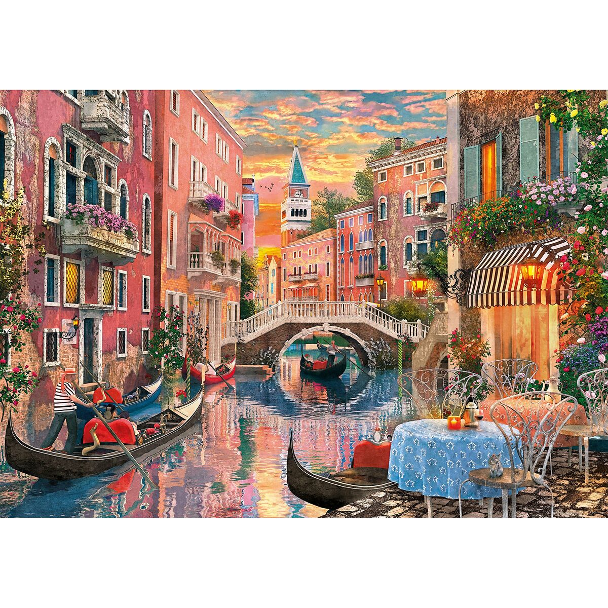 Puzzel Clementoni Venice Evening Sunset (6000 Onderdelen)