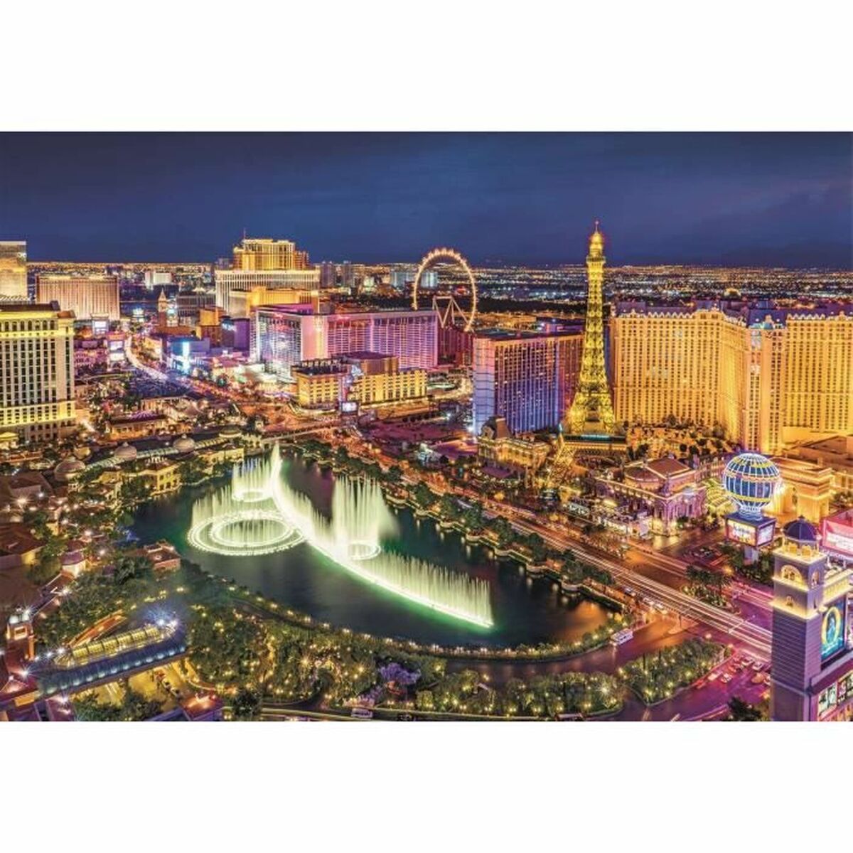 Puzzel Clementoni Las Vegas 6000 Onderdelen