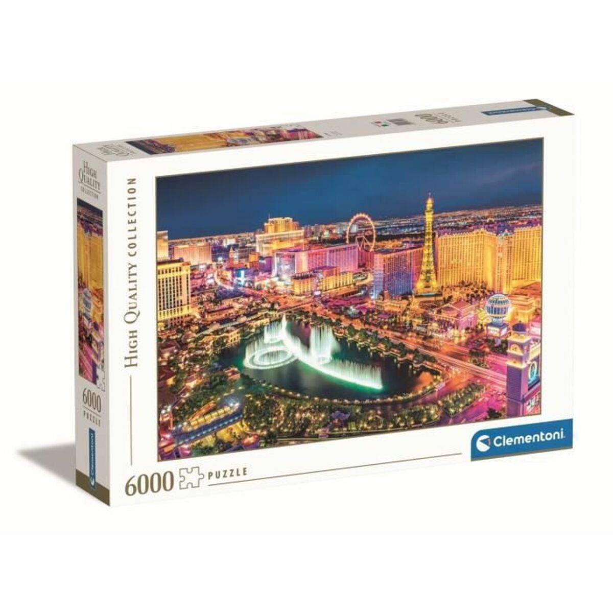 Puzzel Clementoni Las Vegas 6000 Onderdelen