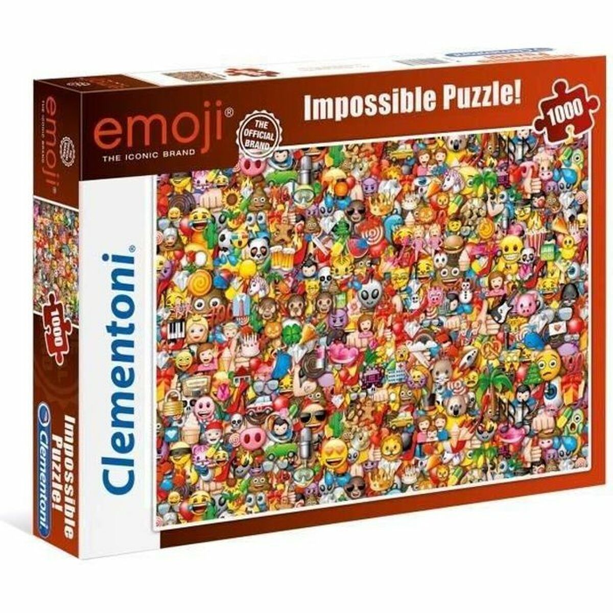 Puzzel Clementoni Emoji: Impossible Puzzle 1000 Onderdelen