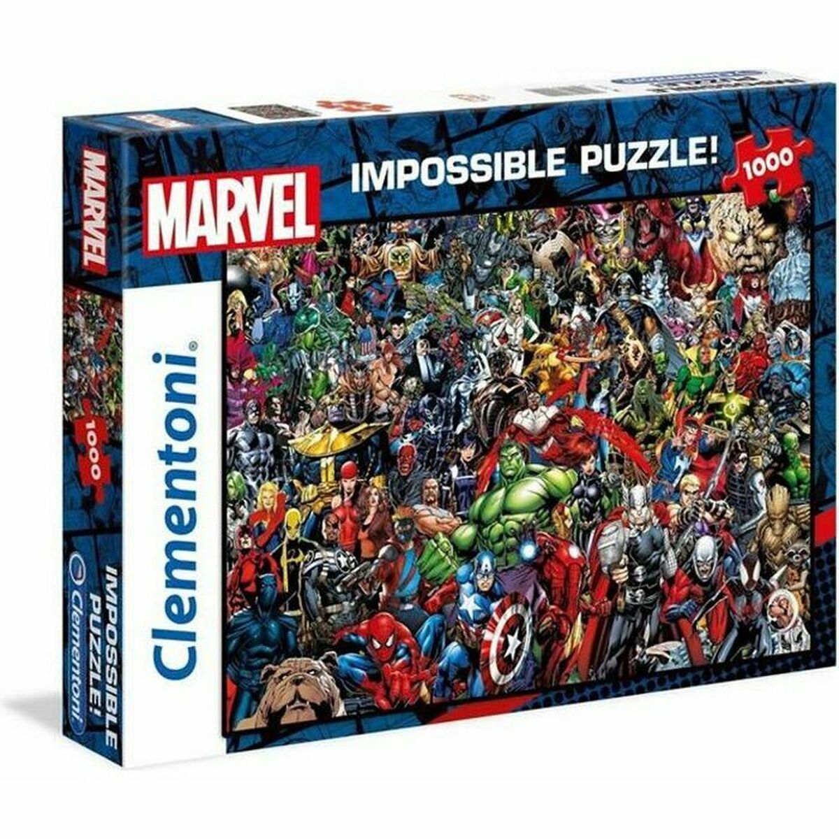 Puzzel Clementoni Marvel Impossible 1000 Onderdelen 69 x 50 cm