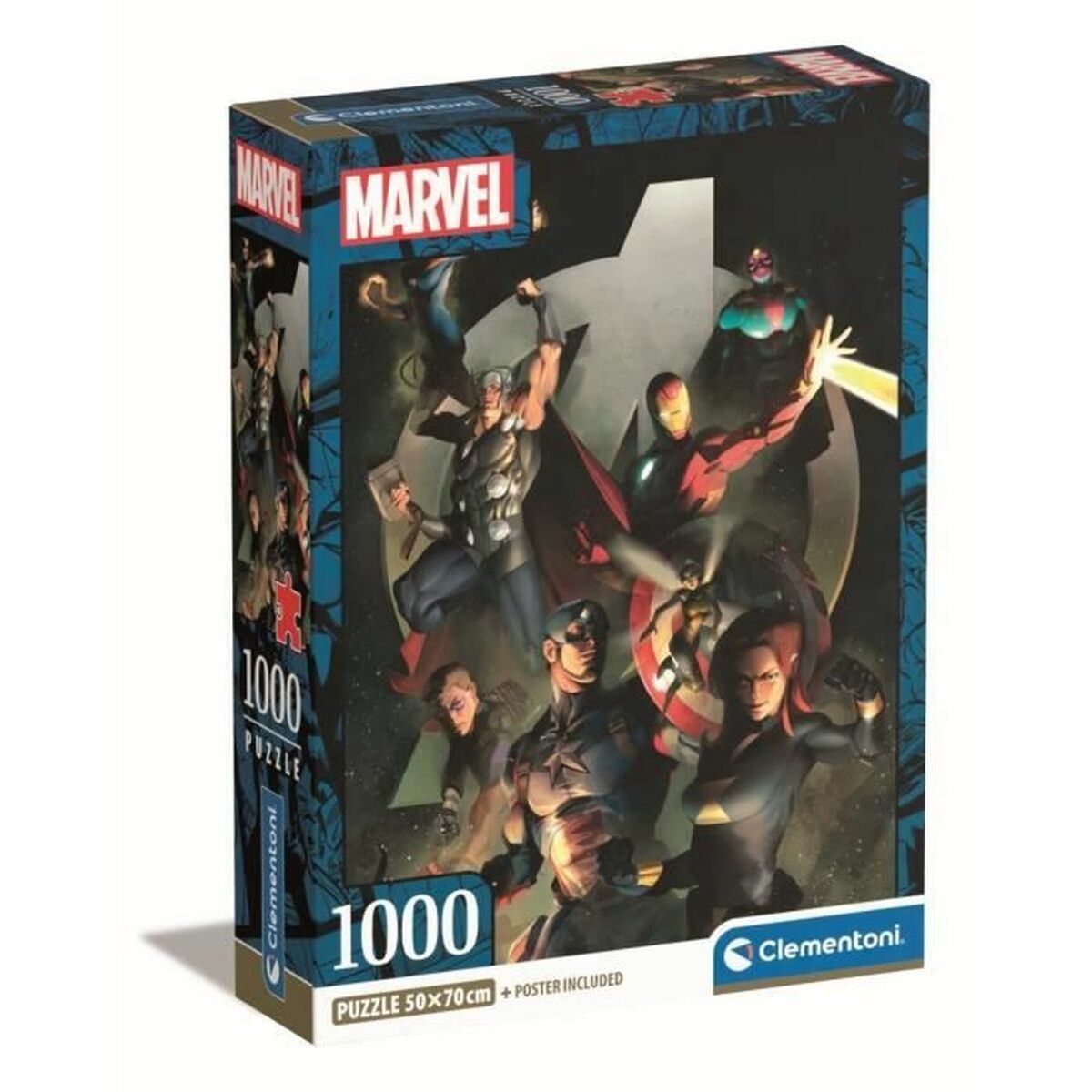Puzzel Clementoni Marvel Les Avangers 1000 Onderdelen
