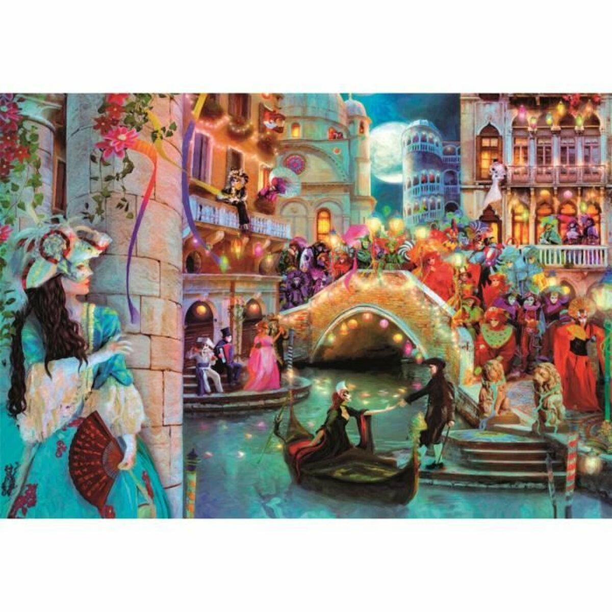 Puzzel Clementoni Carnival Moon 1000 Onderdelen