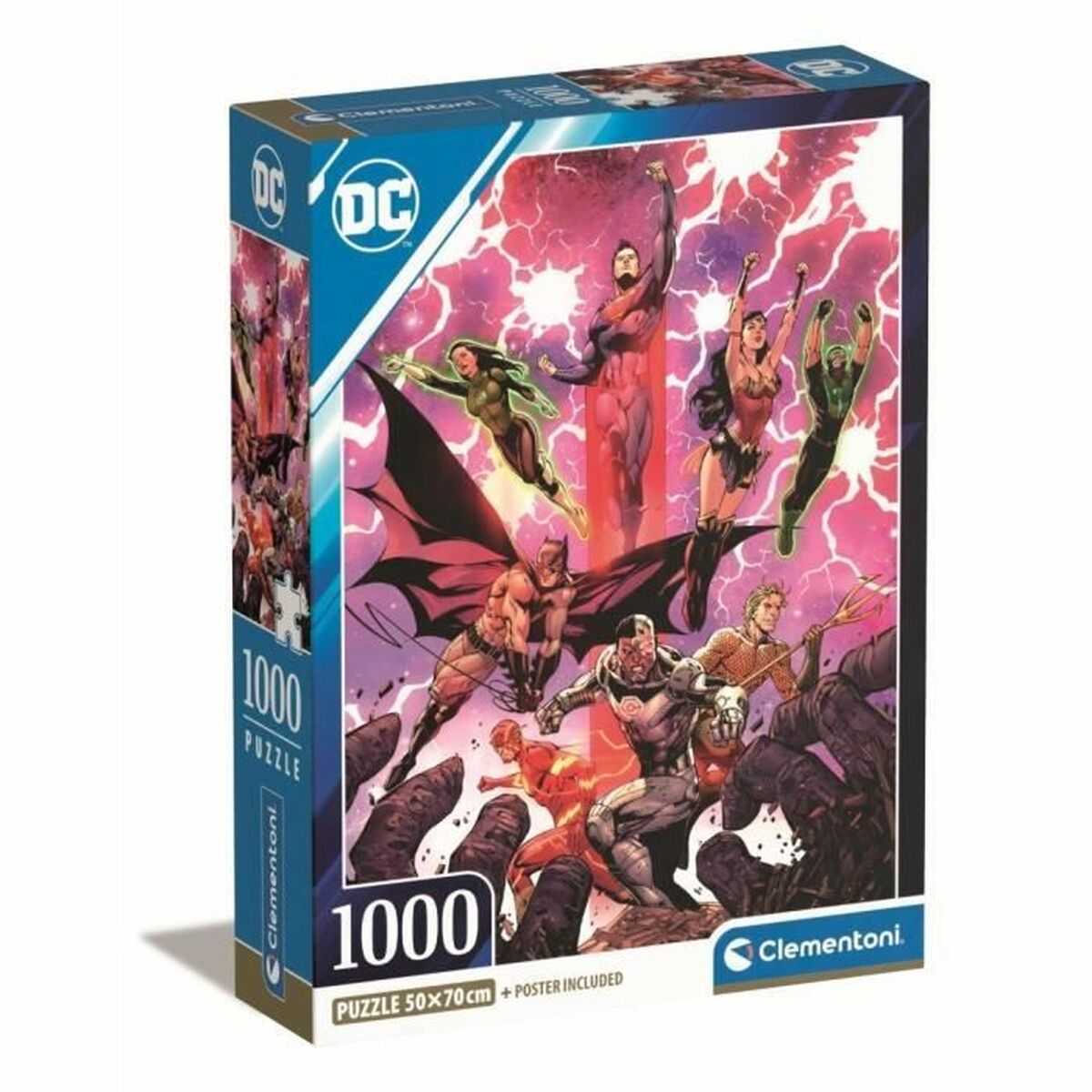 Puzzel Clementoni DC Comics 1000 Onderdelen