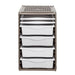 Bama Ri,Ordino Opbergsysteem 34X41X53 Cm Taupe/Wit