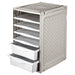 Bama Ri,Ordino Opbergsysteem 34X41X53 Cm Taupe/Wit