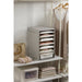 Bama Ri,Ordino Opbergsysteem 34X41X53 Cm Taupe/Wit