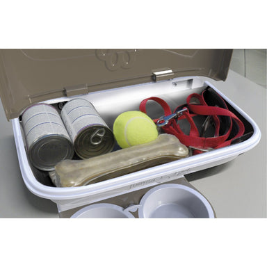Bama Pet Hondenvoederbak 48X27X42 Cm Taupe