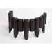Bama Tuin Modulaire Rand Imitatiehout 38.5X15 Cm 6 Stuks Bruin