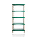 Bama Futuro Opbergsysteem 5 Planken 80X40X174 Cm Groen