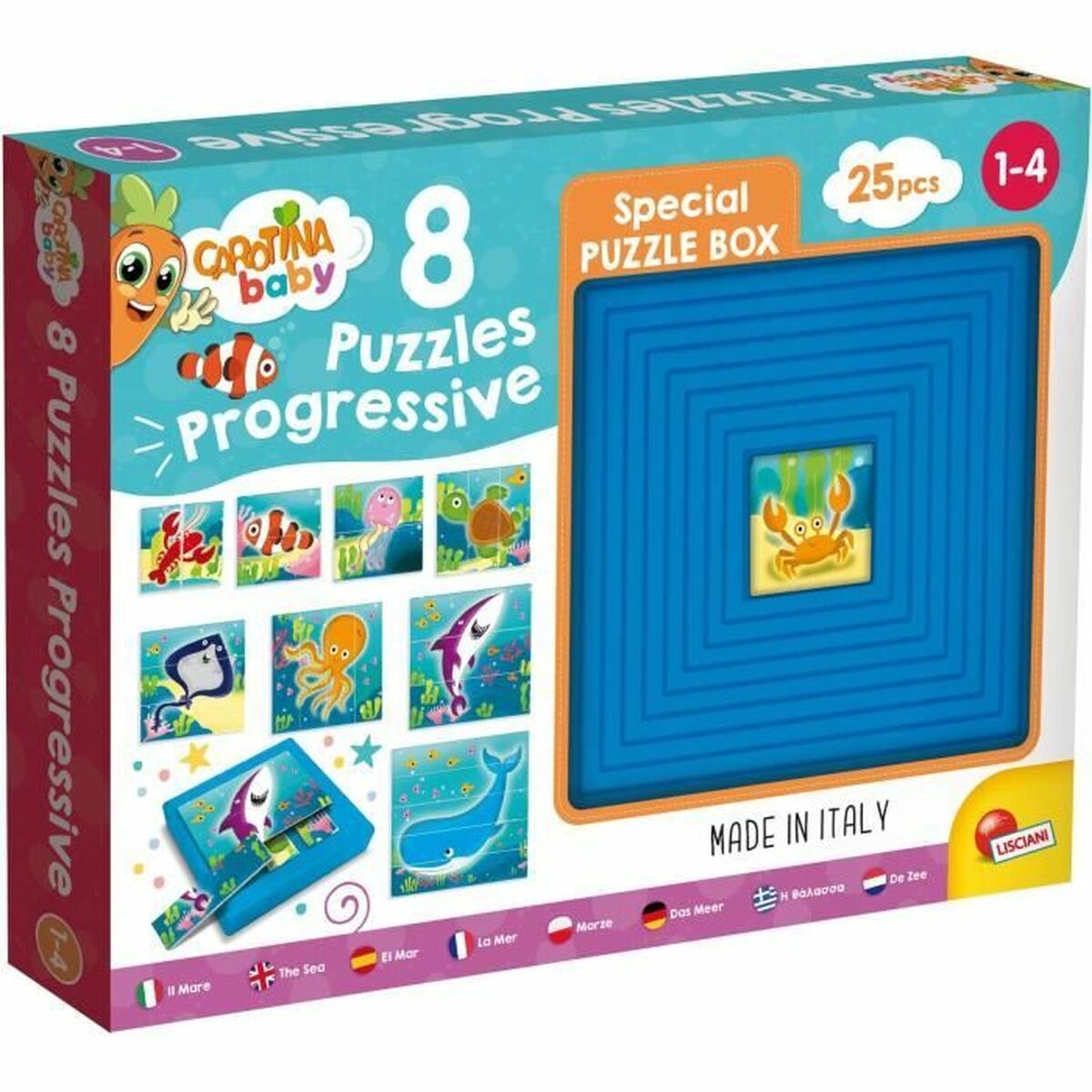 Puzzel Lisciani Giochi Carotina baby dieren