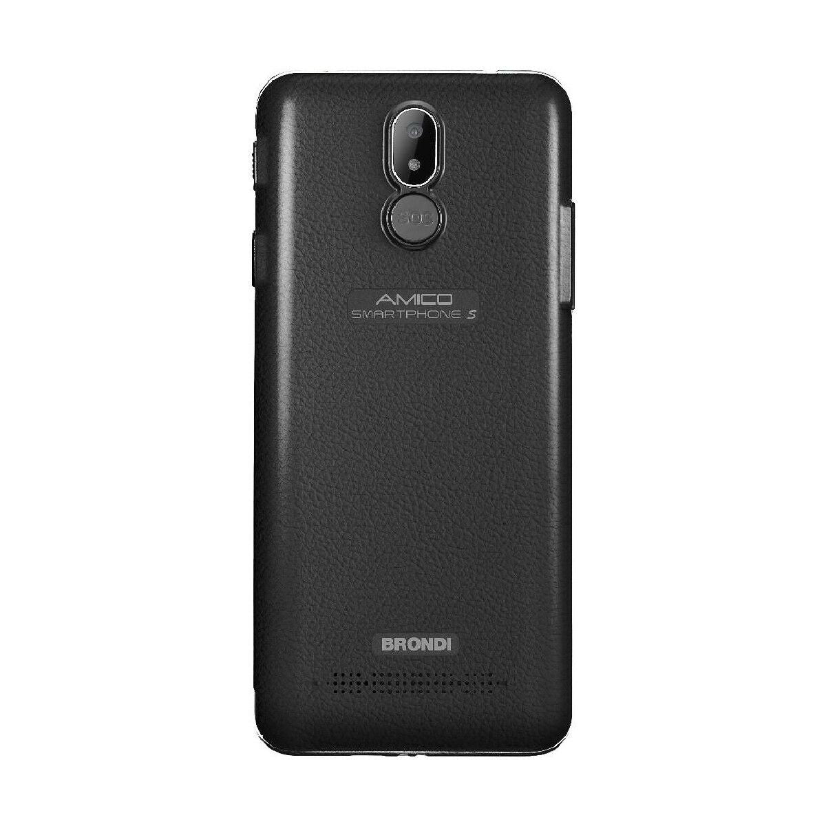 Smartphone Brondi AMICO S Zwart 1 GB RAM 8 GB RAM Quad Core 5,7" 8 GB