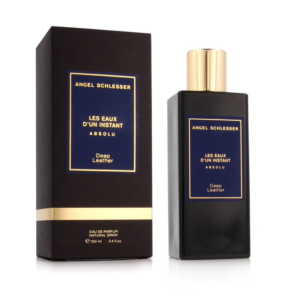 Uniseks Parfum Angel Schlesser EDP Les Eaux D'un Instant Absolut Deep Leather (100 ml)