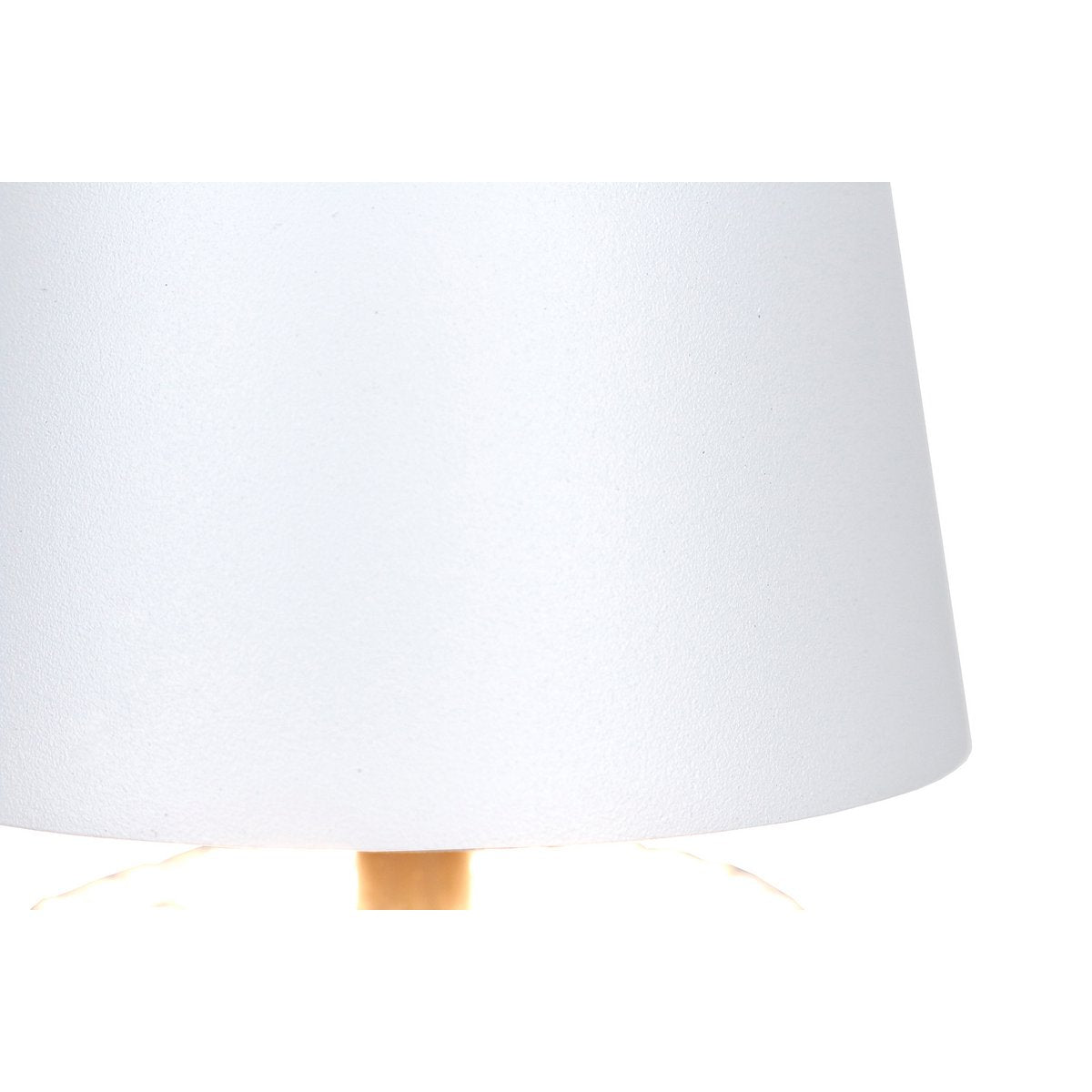 Tafellamp zwart/wit 29 cm met LED batterij