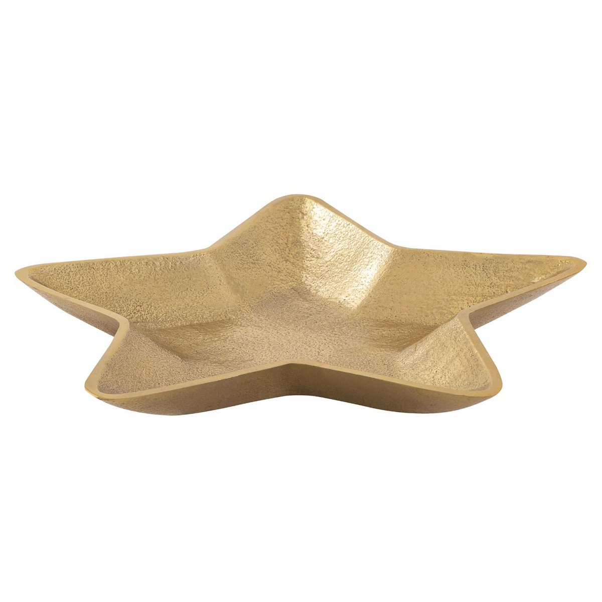 Deco Shell Star 2er Set Starlight Gold of Silver Christmas Decorations Aluminium