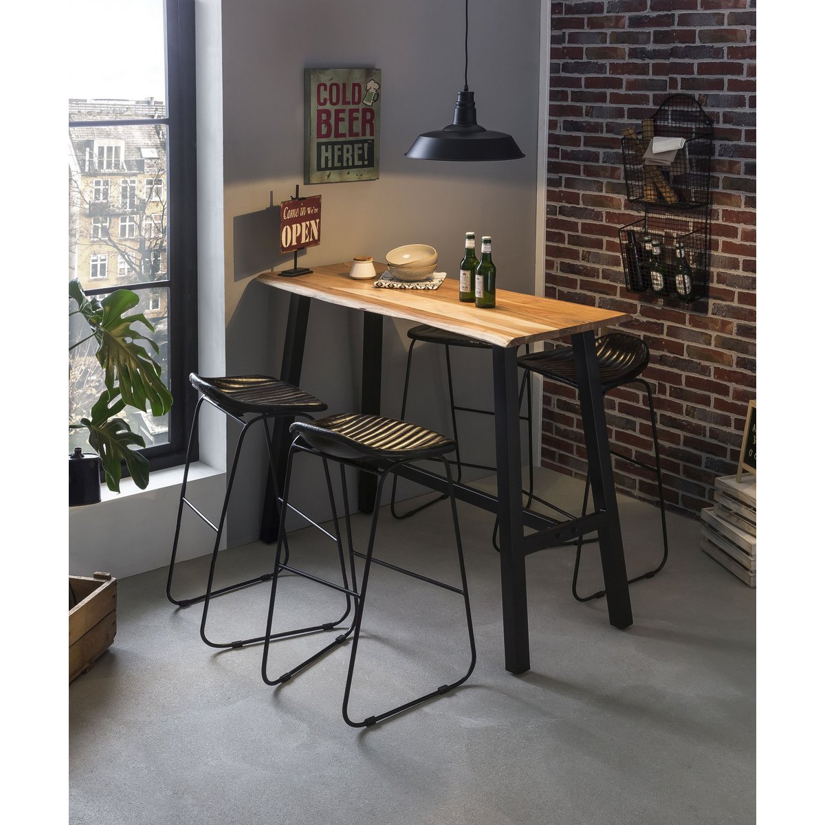 Bartafel 124,5x51 cm