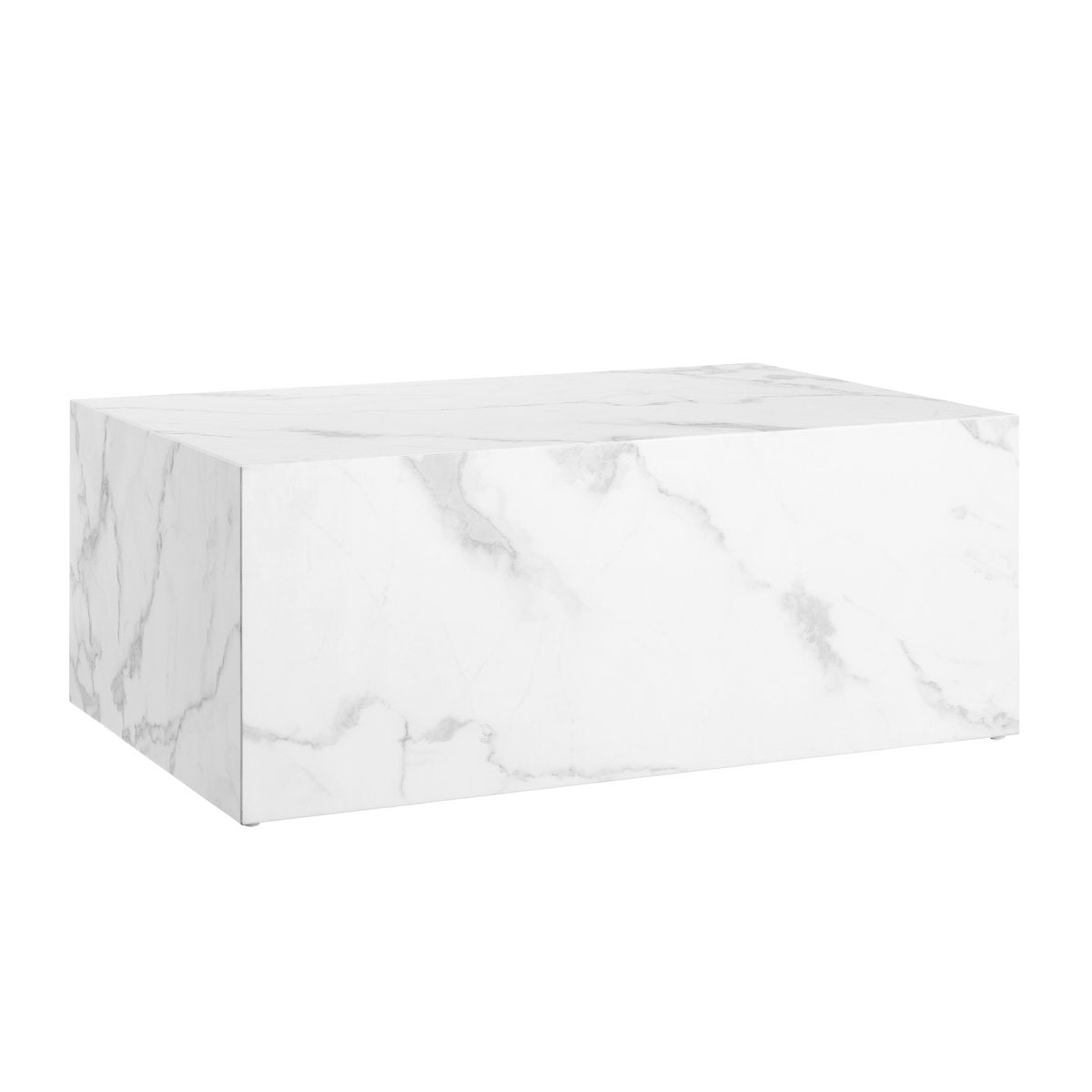 Salontafel wit 90x60 cm