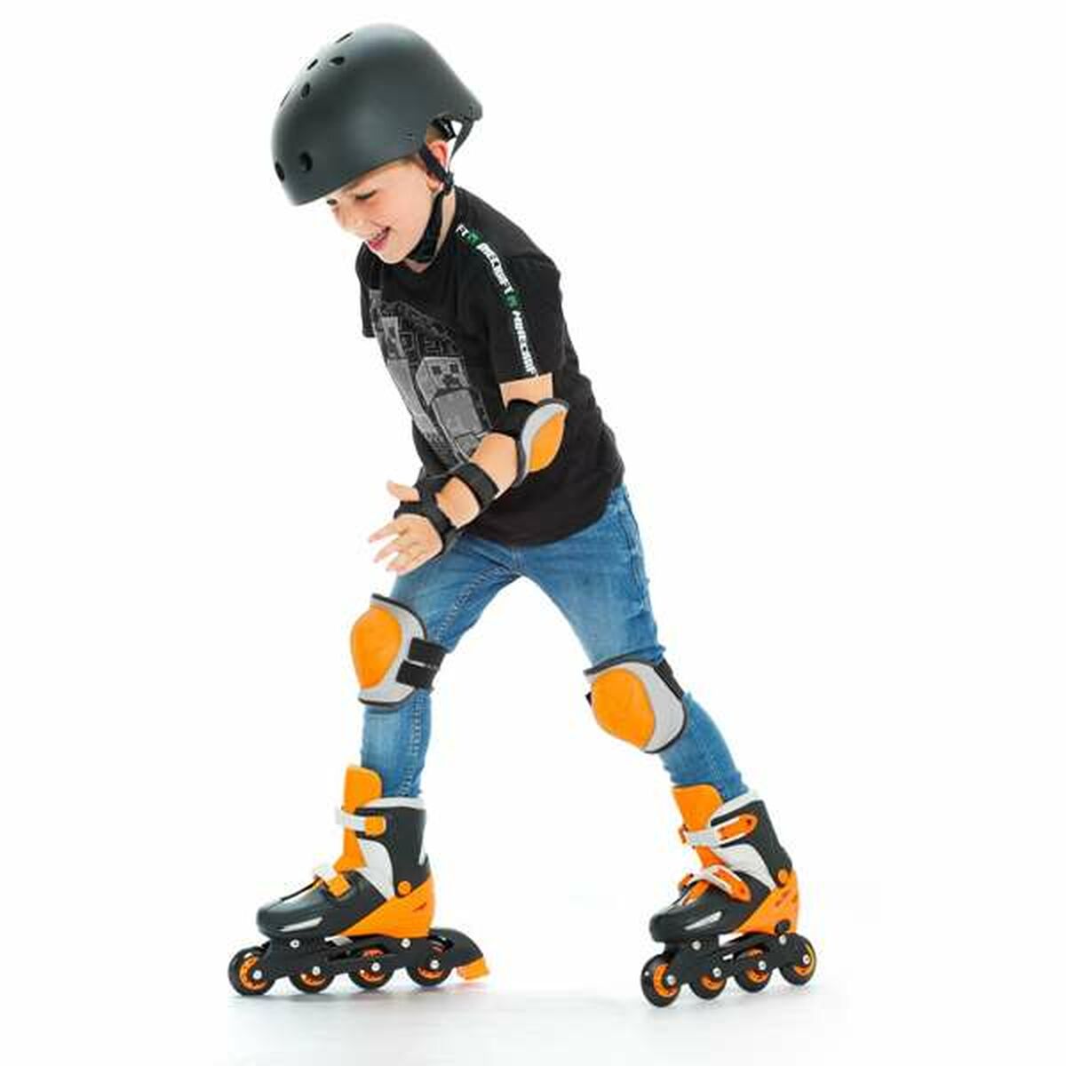 Inline Skates Moltó Oranje Verstelbaar 35-38