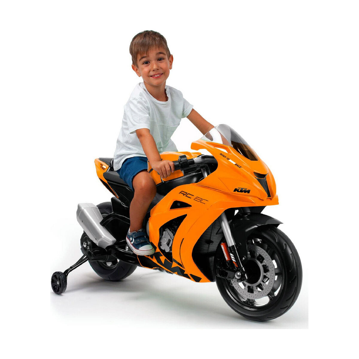 Elektrische scooter voor kinderen Injusa KTM RC 8C Oranje Geluid 12 V