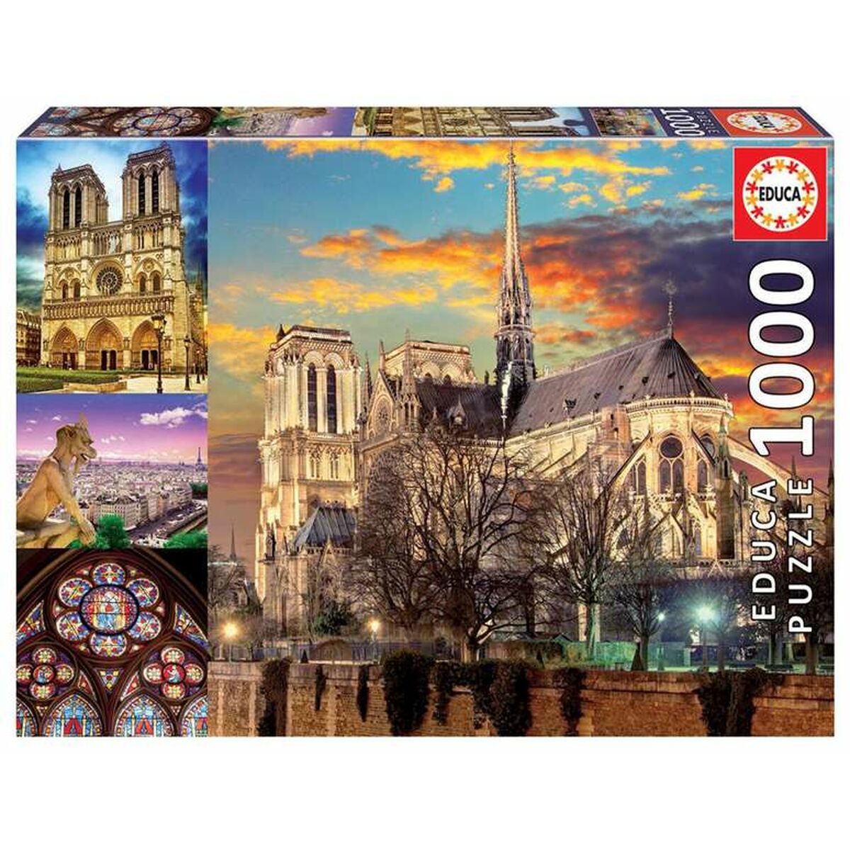 Puzzel Educa Notre Dame 1000 Onderdelen