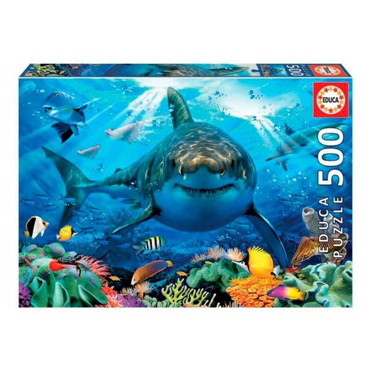 Puzzel White Shark Educa (500 pcs)