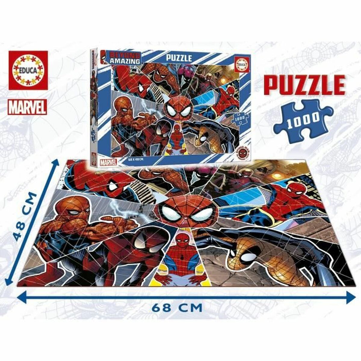 Puzzel Spider-Man Beyond Amazing 1000 Onderdelen