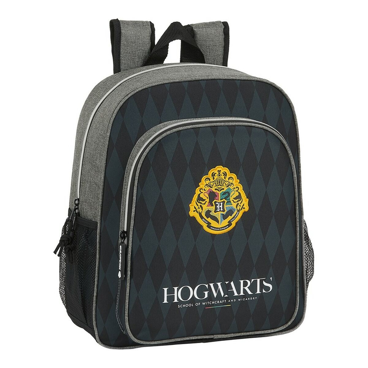 Schoolrugzak Hogwarts Harry Potter Hogwarts Zwart Grijs 12 L