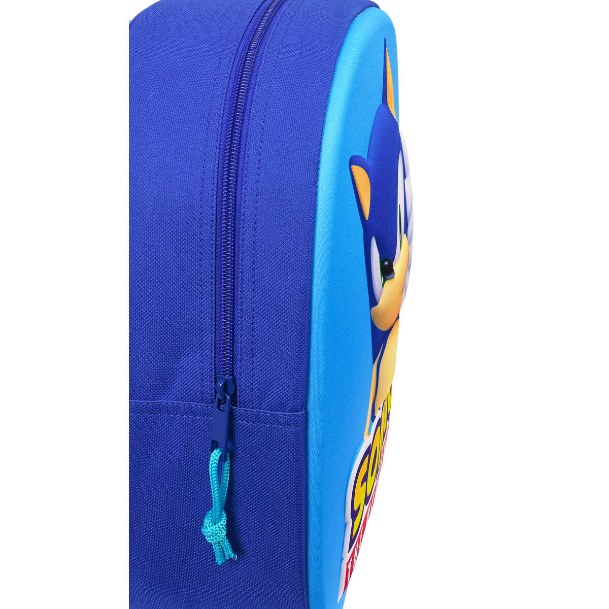 3D-schoolrugzak Sonic Speed Blauw 27 x 33 x 10 cm