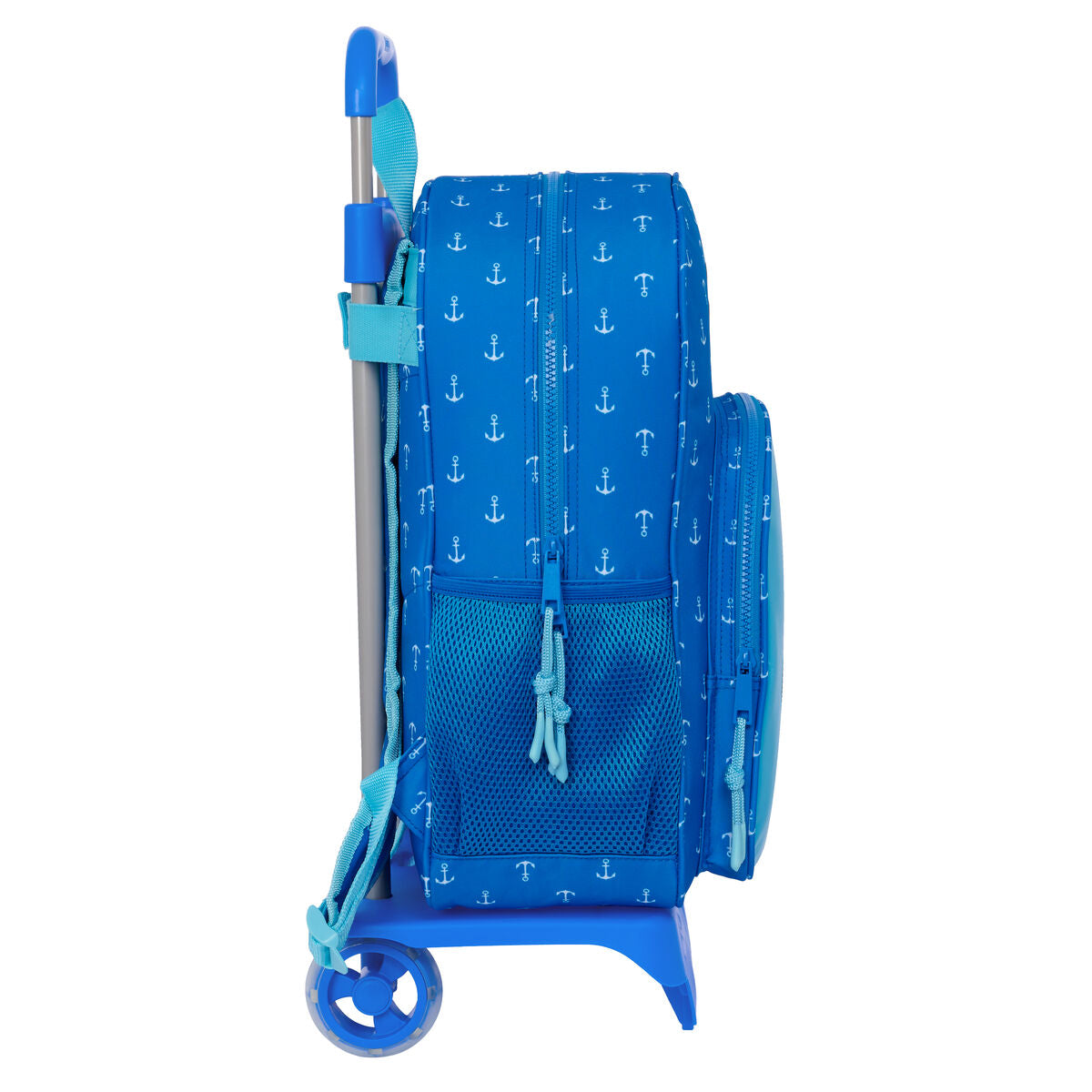 Schoolrugzak met Wielen Donald Blauw 33 x 42 x 14 cm