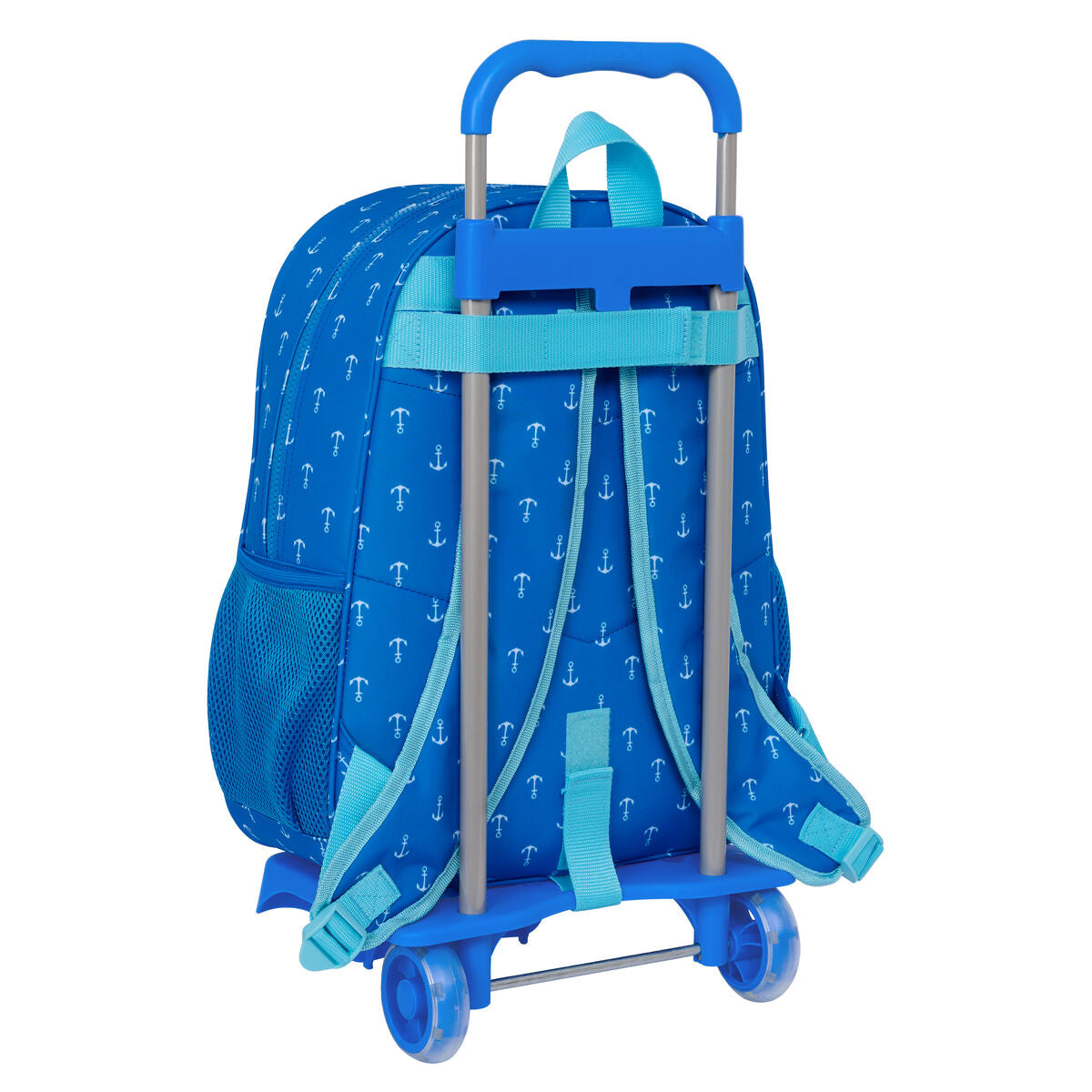 Schoolrugzak met Wielen Donald Blauw 33 x 42 x 14 cm