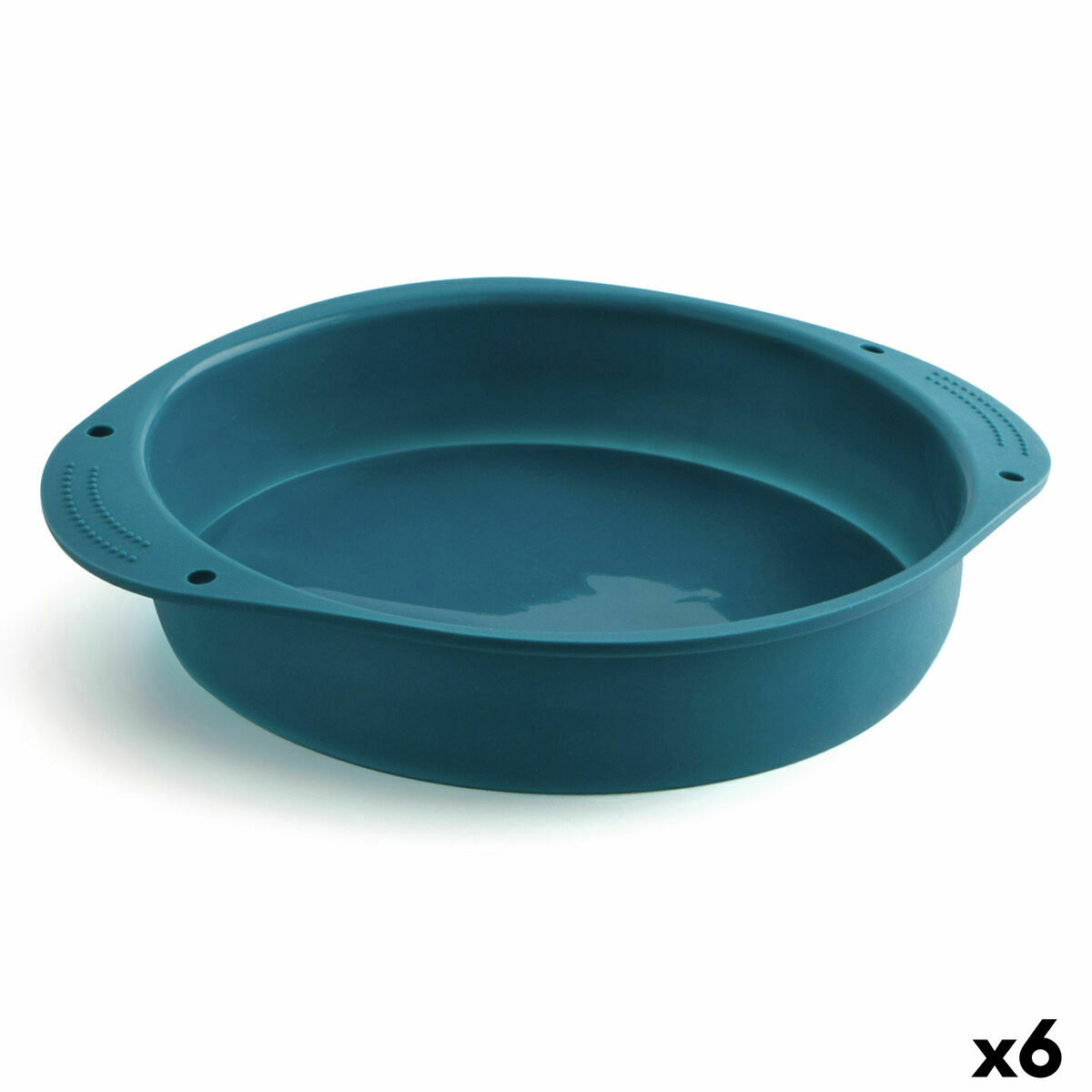 Springvorm Pan Quid Silik One Blauw Plastic (29 x 24 cm) (Pack 6x)