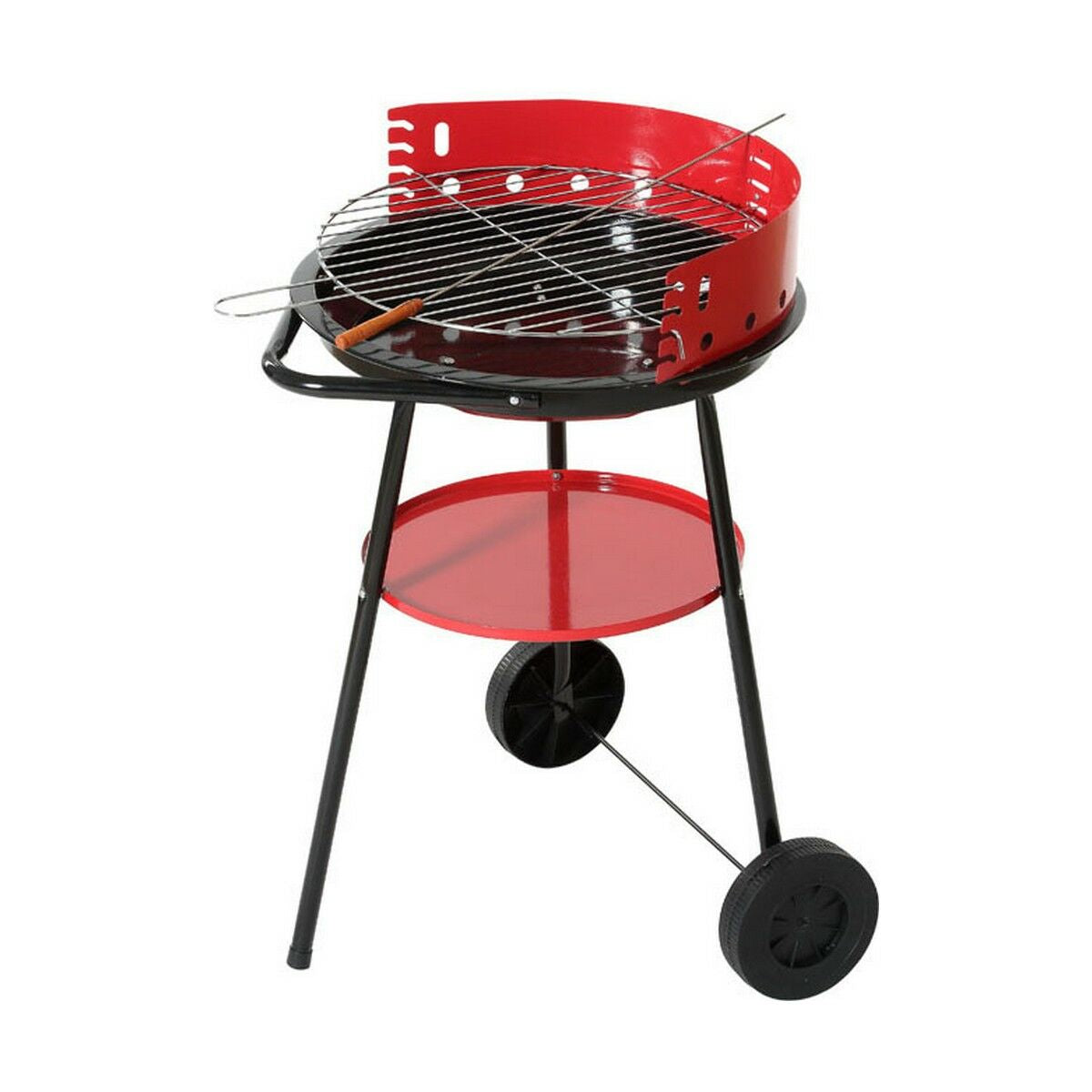 Barbecue 44 x 73 cm Rood/Zwart