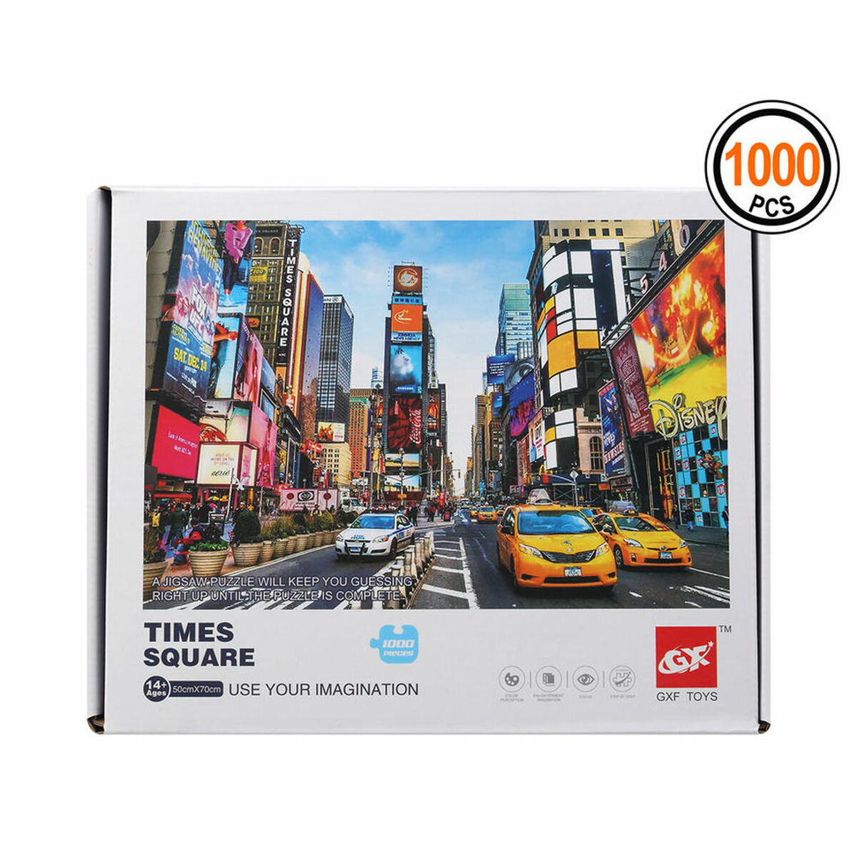 Puzzel Times Square 1000 Onderdelen