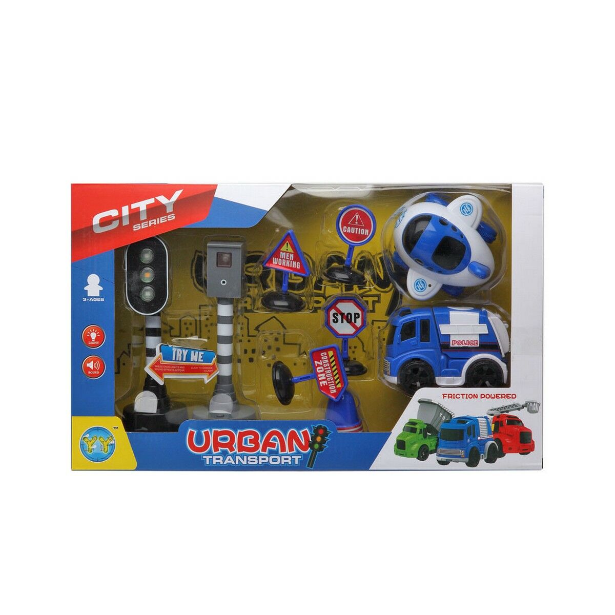 Voertuig Speelset City Series Police 38 x 22 cm