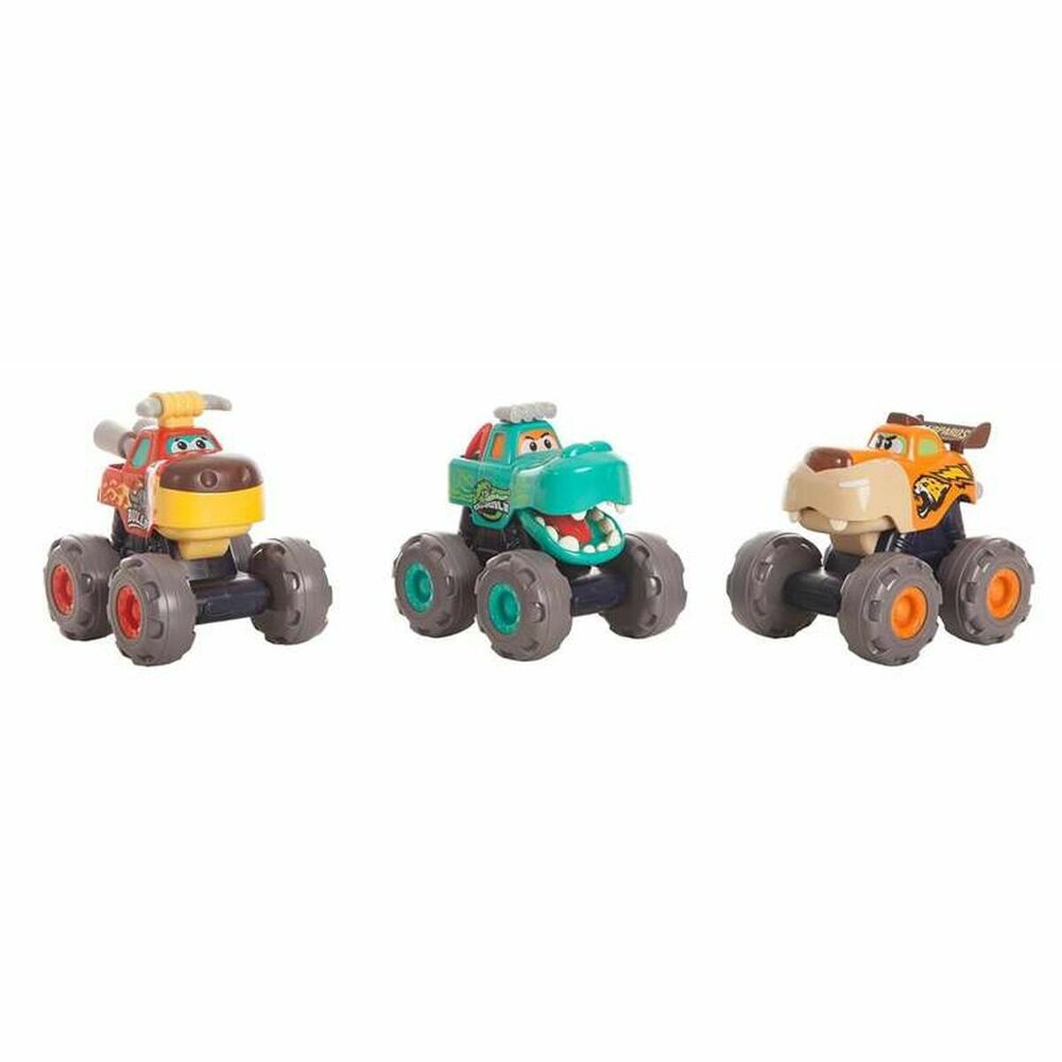 Wrijving Vrachtwagen Monster Trucks 17 x 15 x 15 cm (17 x17 x 15 cm)