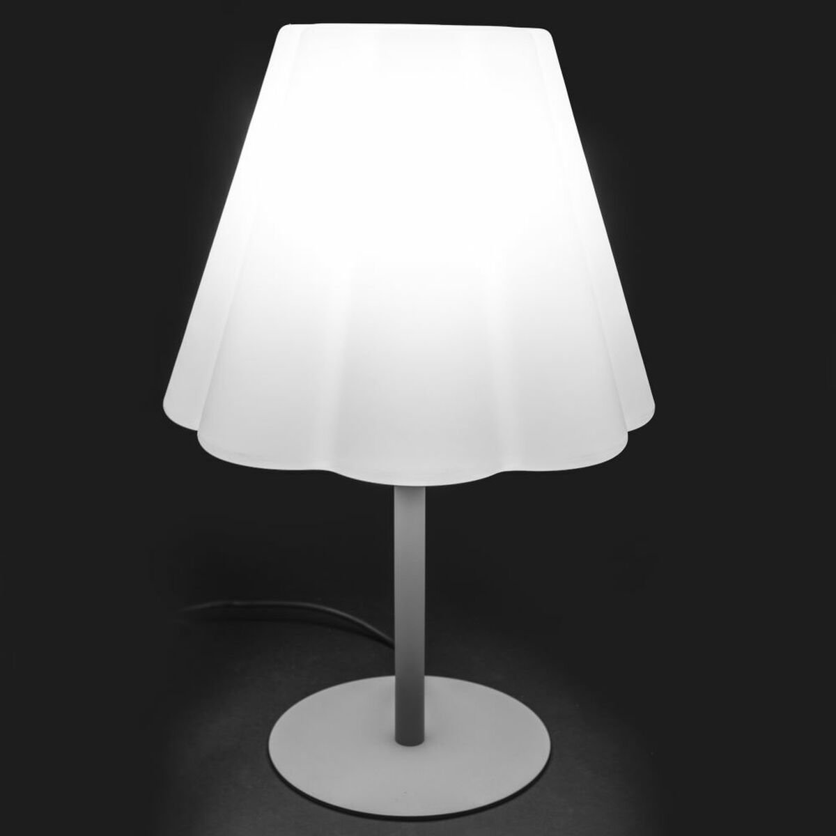 Lamp Abbey Wit Grijs 23 W E27 220 V 39 x 39 x 60 cm